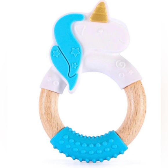 🦄Unicorn Teether’s rings🦄 (4 colors) - Picture 4 of 8